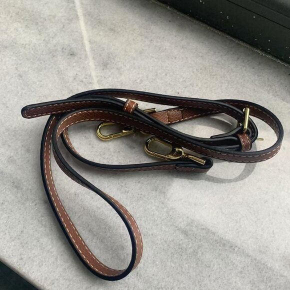 Longchamp Brown Leather Handbag - Picture 8 of 14